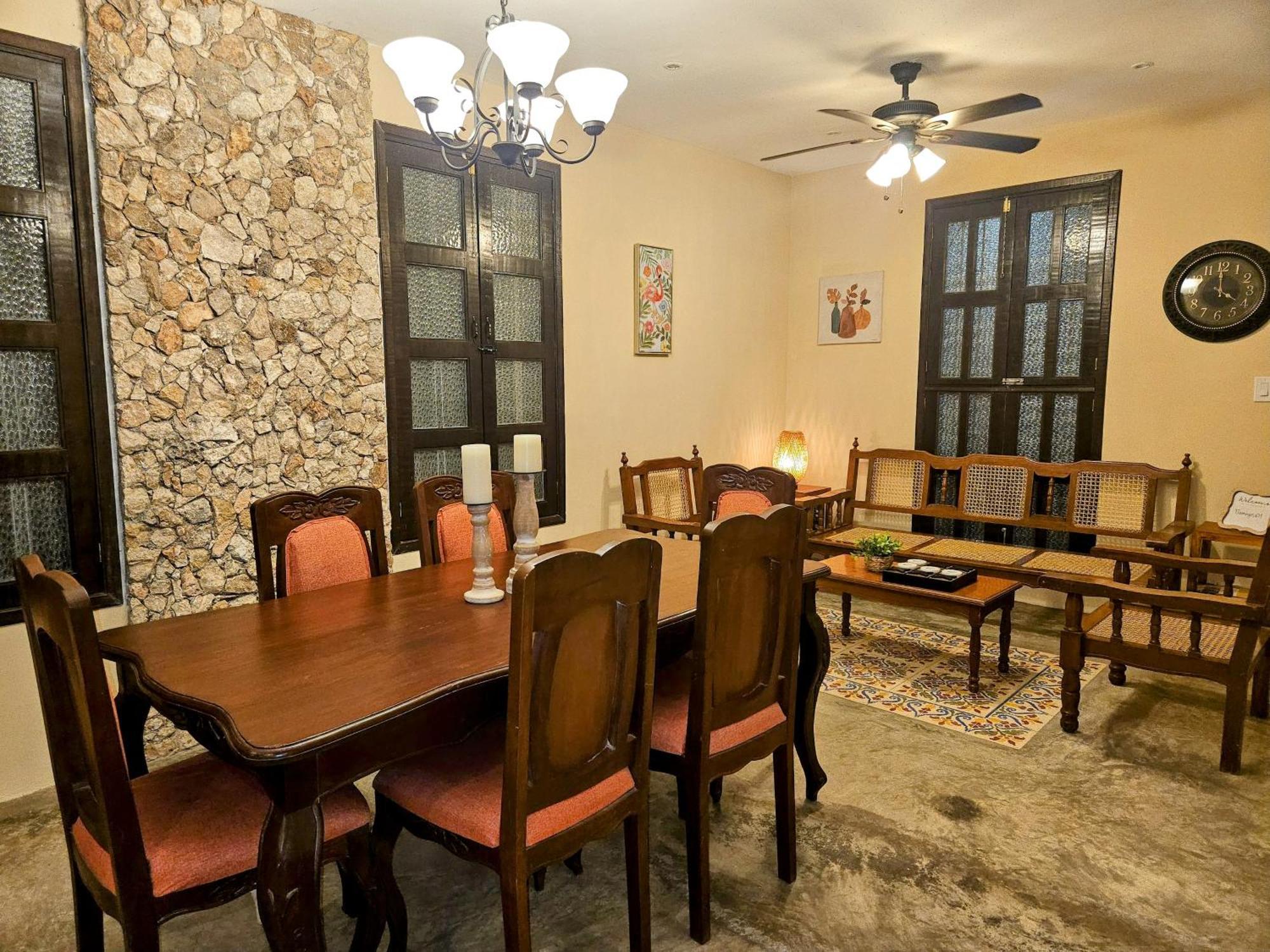 메리다 Casa Flamingos Altabi 빌라 외부 사진